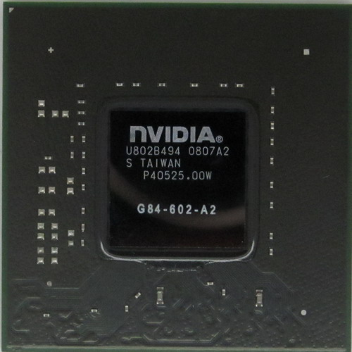 nVidia G84-602-A2 (GeForce 8600M GT) Wymiana na nowy, naprawa, lutowanie BGA